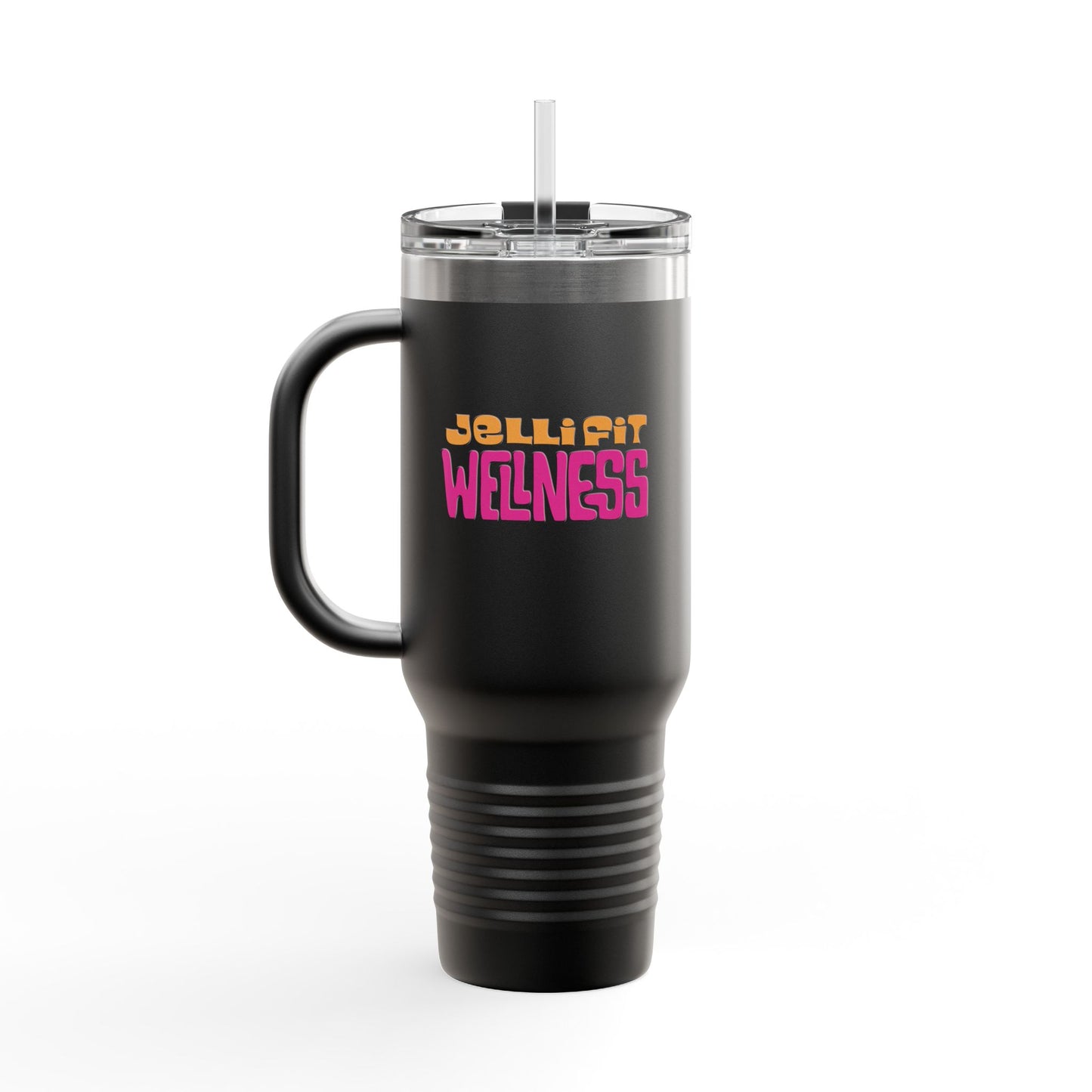Insulated Travel Mug, 40oz - JelliFit Wellness Hydration Goal Crusher
