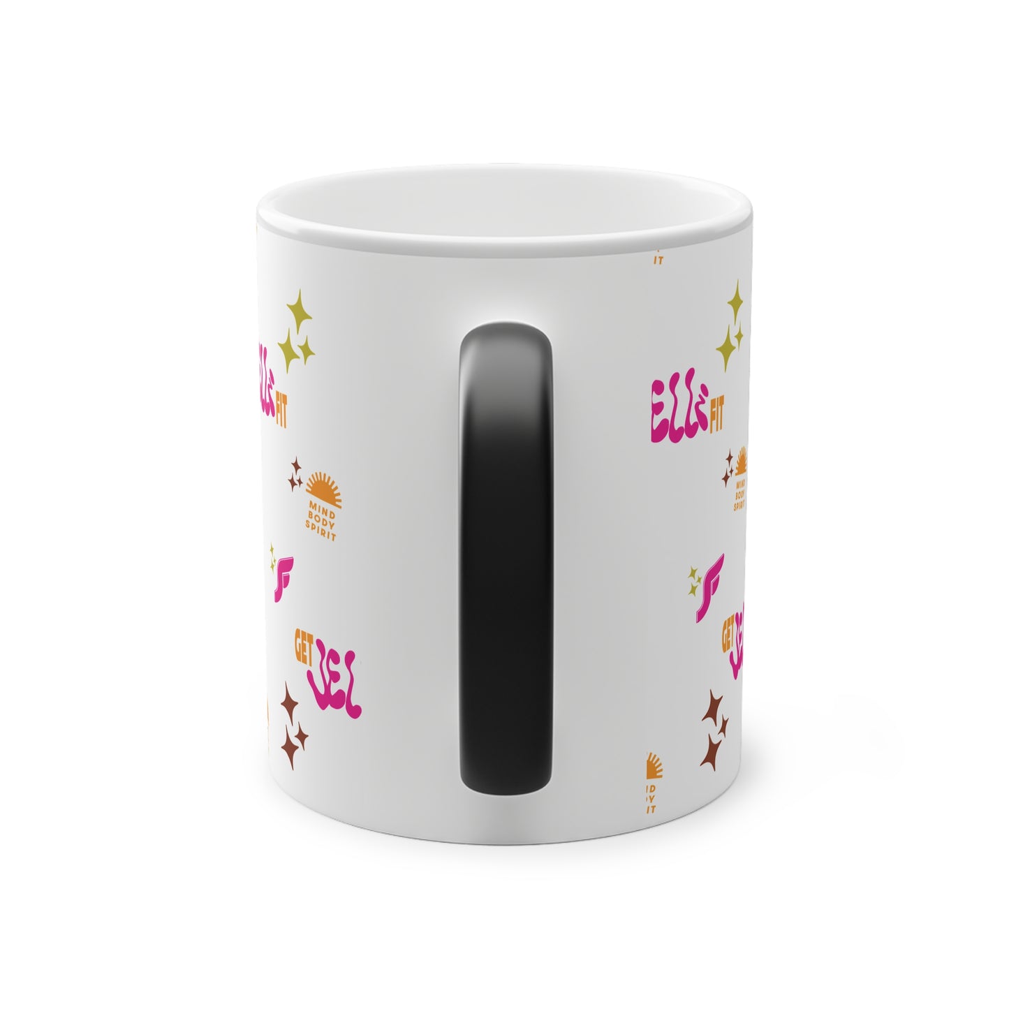 Magic Heat-Activated Coffee Mug – Get Jelli Fit (11 oz)