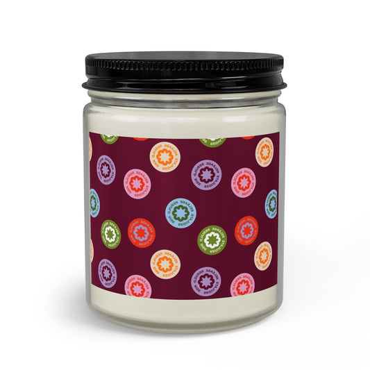 Scented Candle Jar Set with Matches & Wick Trimmer — Berry Multi