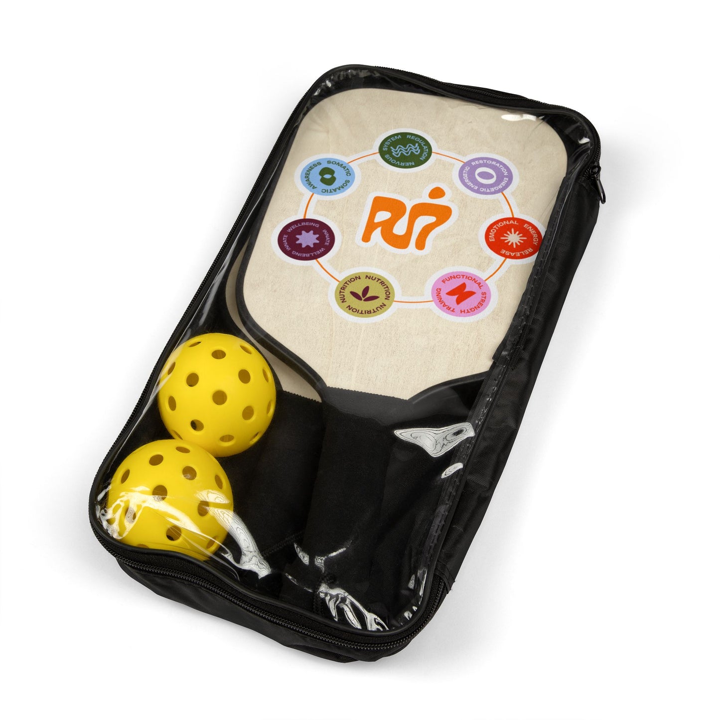 Pickleball Paddles Set — PJ7 Element Wheel