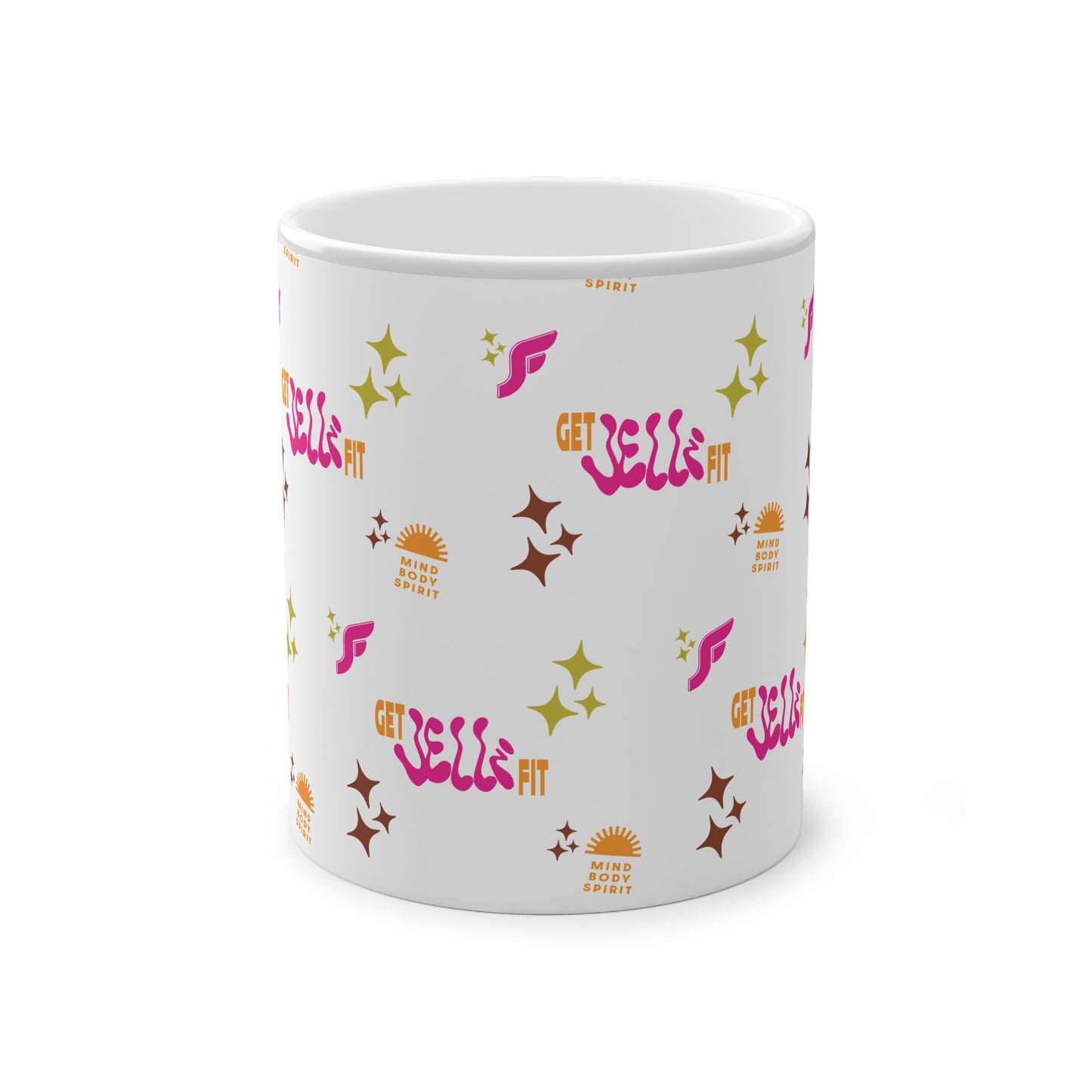 Magic Heat-Activated Coffee Mug – Get Jelli Fit (11 oz)