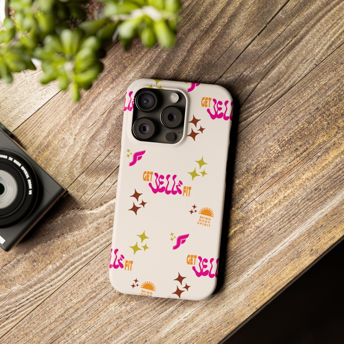 Get Jelli Fit Phone Case in Cream