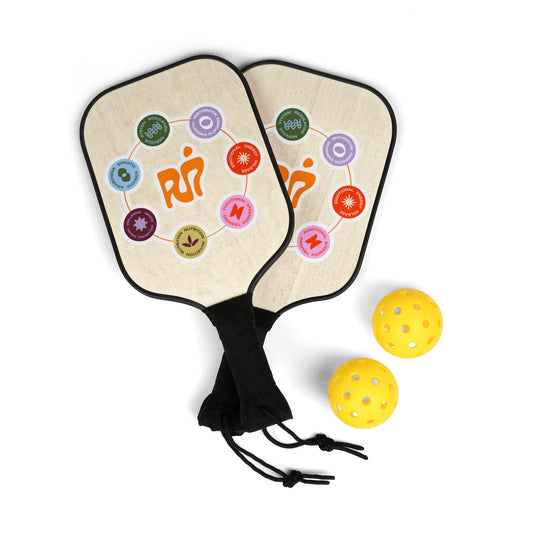 Pickleball Paddles Set — PJ7 Element Wheel