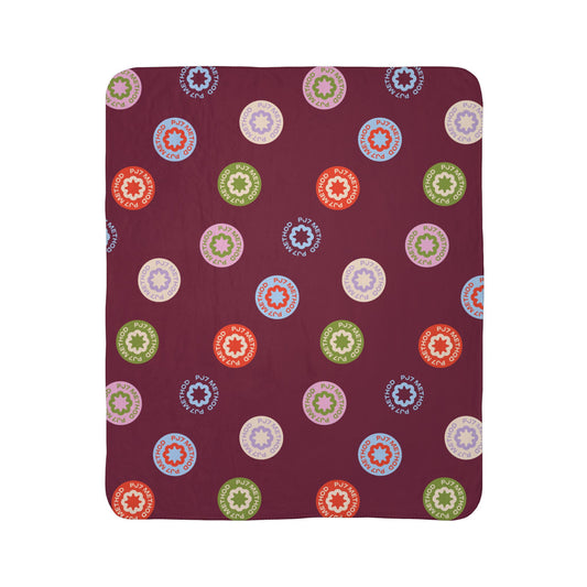 PJ7 Method Sherpa Blanket — Berry Multi