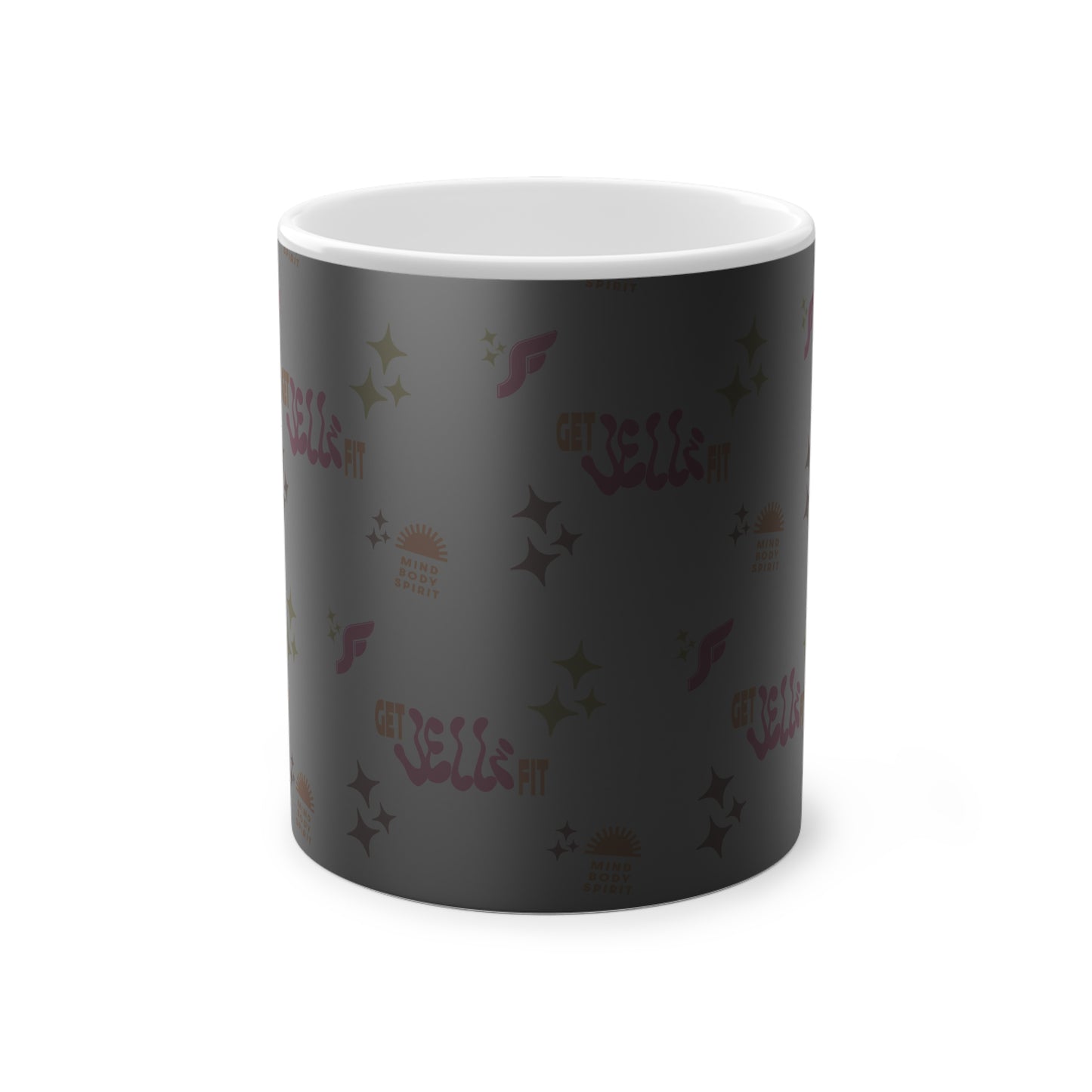 Magic Heat-Activated Coffee Mug – Get Jelli Fit (11 oz)