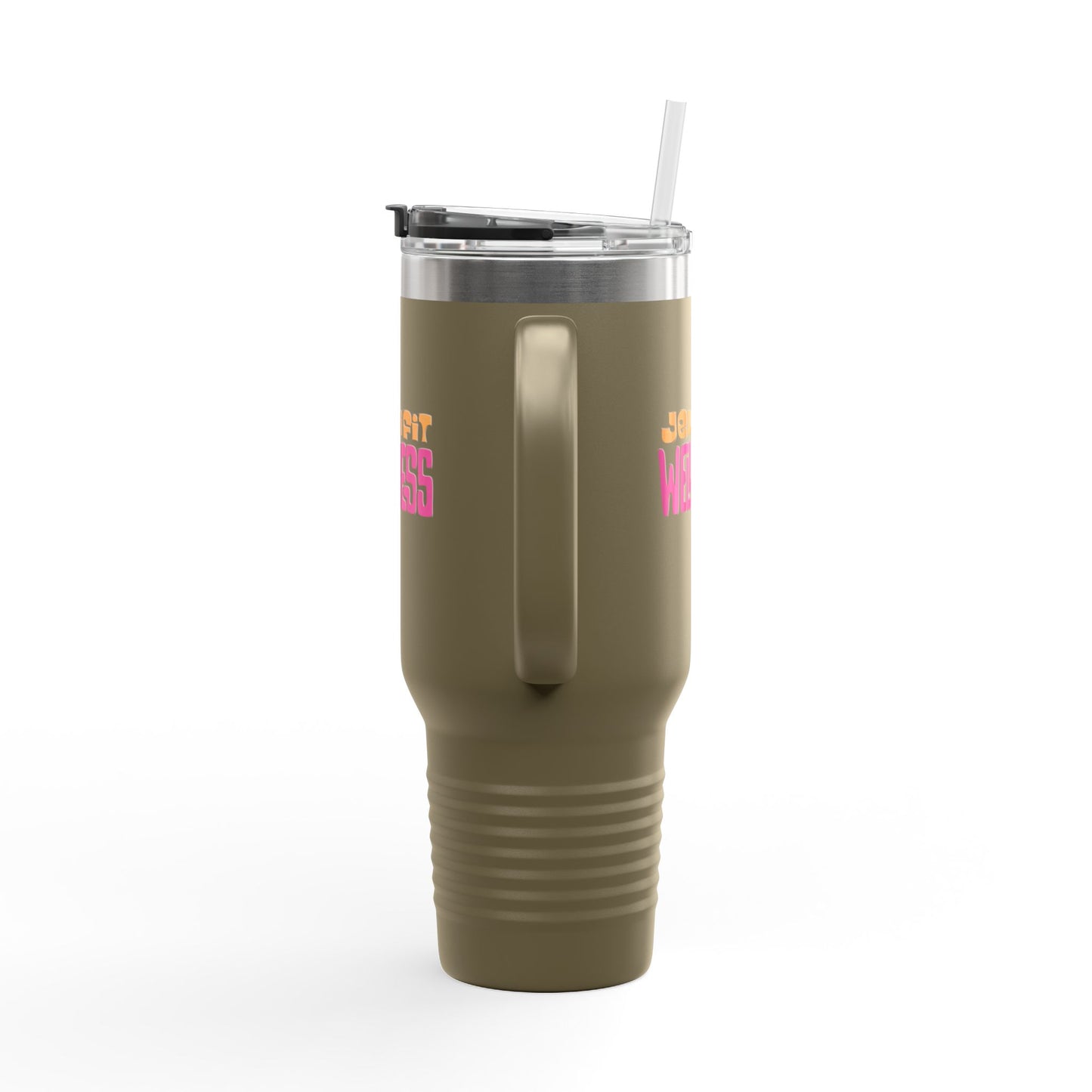 Insulated Travel Mug, 40oz - JelliFit Wellness Hydration Goal Crusher