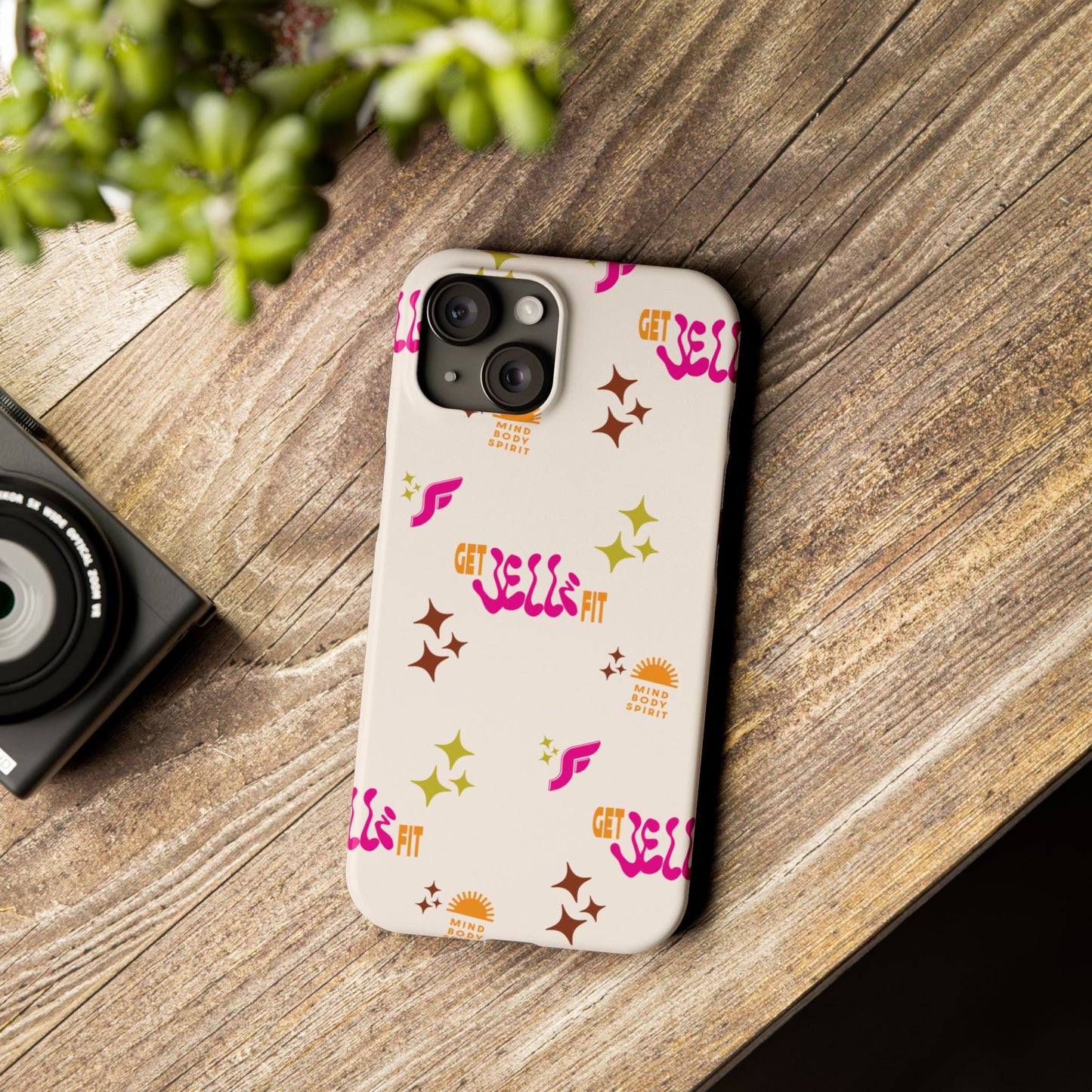 Get Jelli Fit Phone Case in Cream
