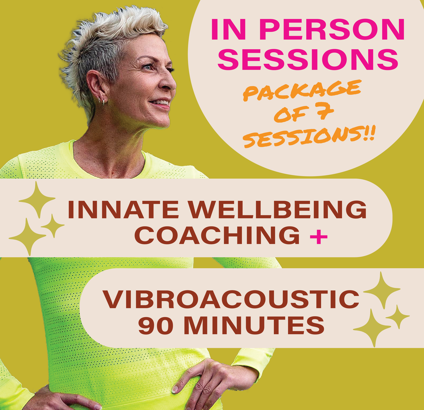 Innate Wellbeing Coaching Sessions + VibroAcoustic 90 Minutes