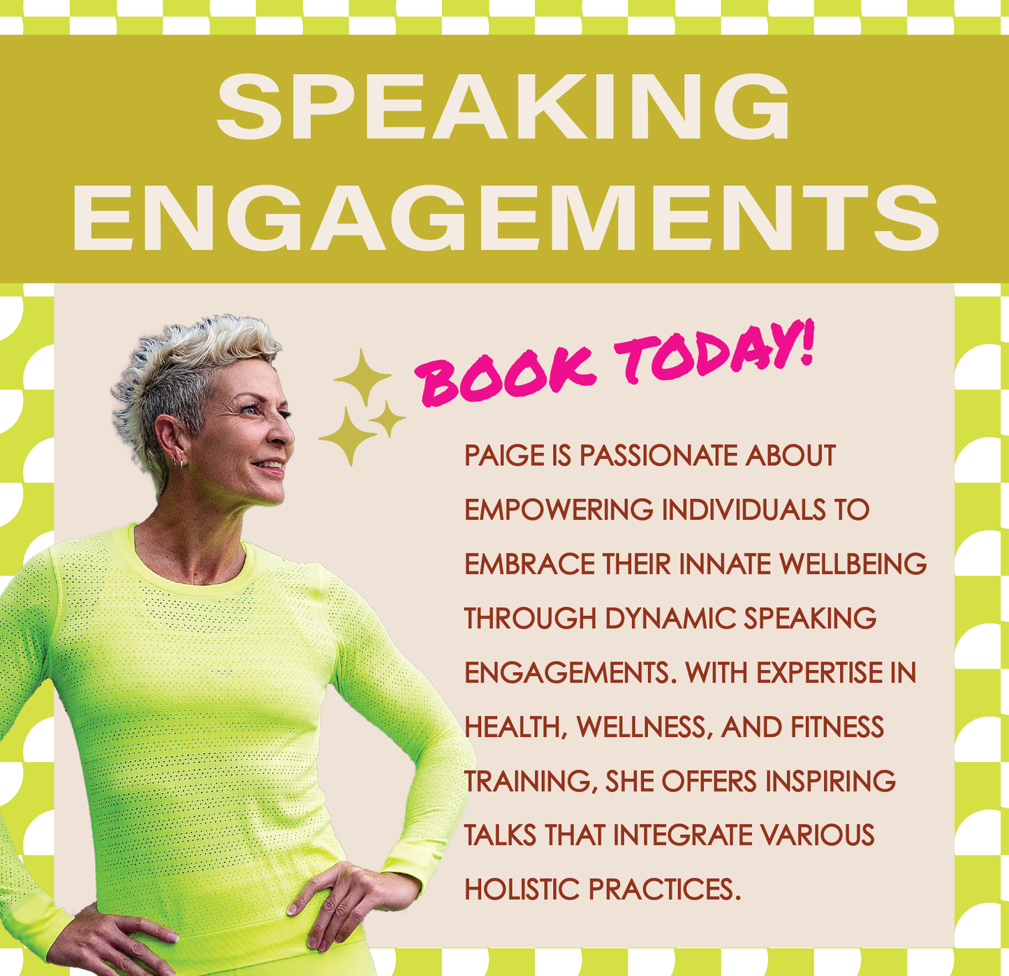 Local Speaking Engagements