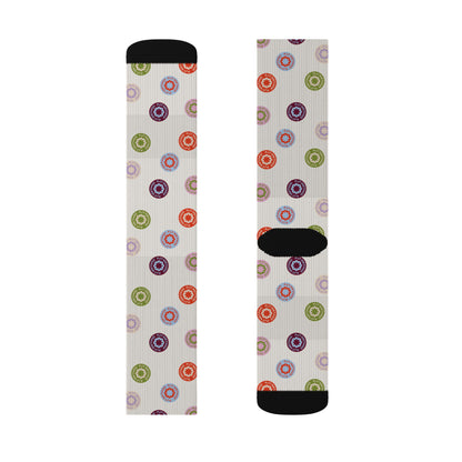 Multi PJ7 Dot Socks