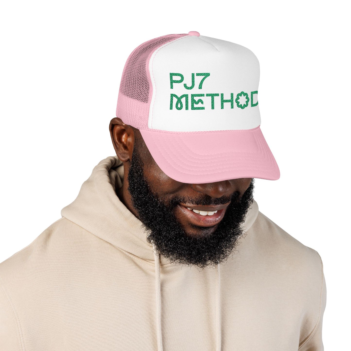 PJ7 Method Logo Embroidered Trucker Hat