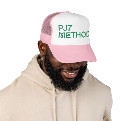 PJ7 Method Logo Embroidered Trucker Hat