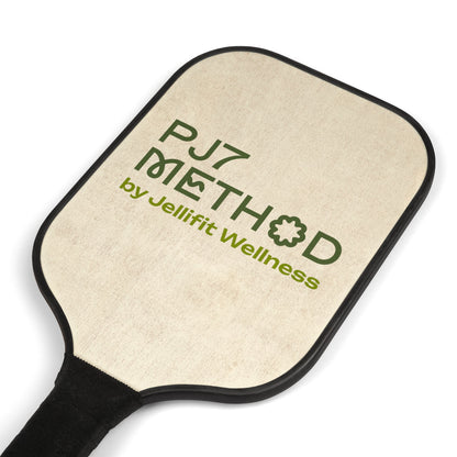 Pickleball Paddles Set — PJ7 Method Logo in Green