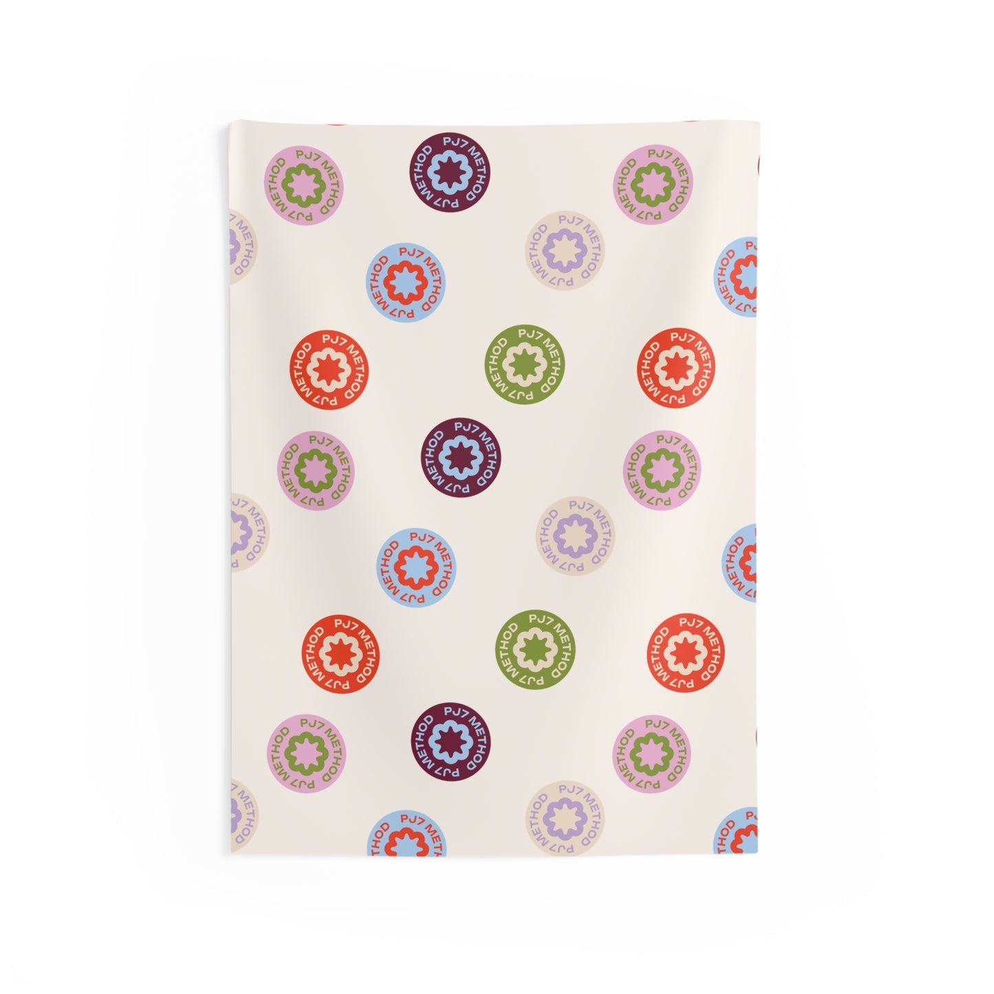 PJ7 Method Wellness Wall Tapestry — Multi
