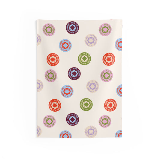 PJ7 Method Wellness Wall Tapestry — Multi