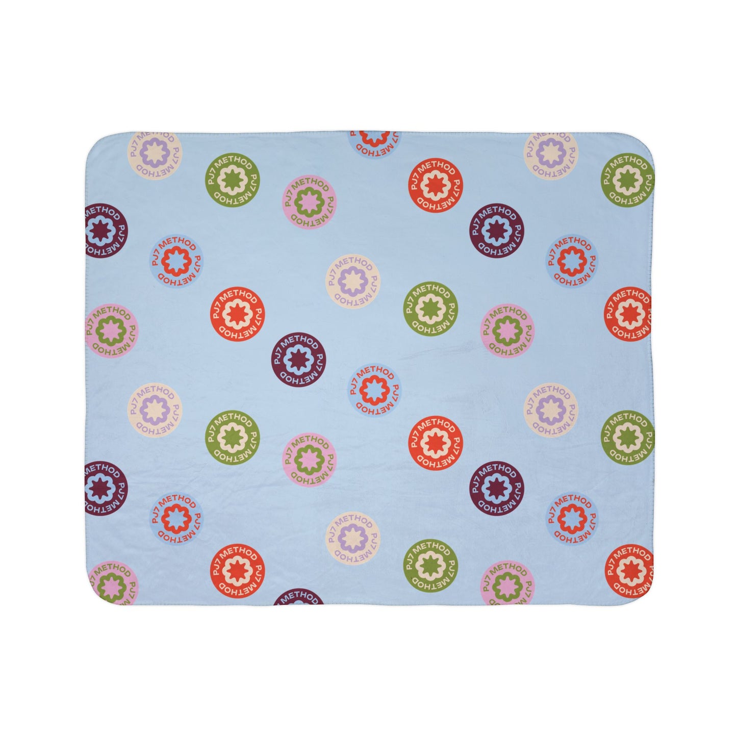 PJ7 Method Sherpa Blanket — Sky Multi