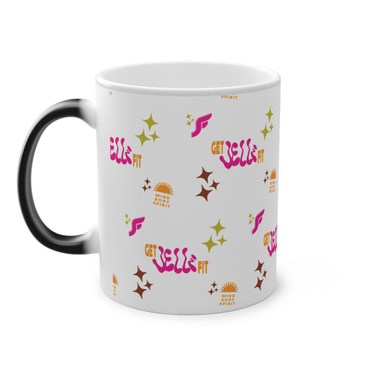 Magic Heat-Activated Coffee Mug – Get Jelli Fit (11 oz)