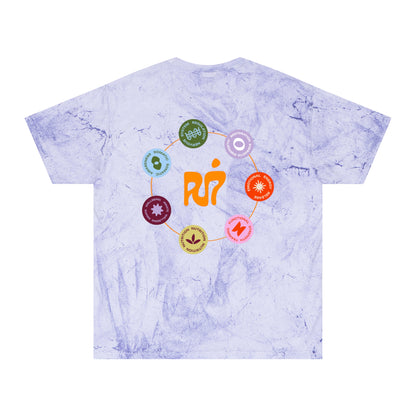 Retro PJ7 Graphic Tie-Dye Tee