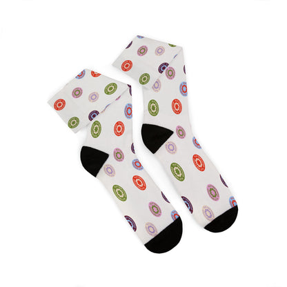 Multi PJ7 Dot Socks
