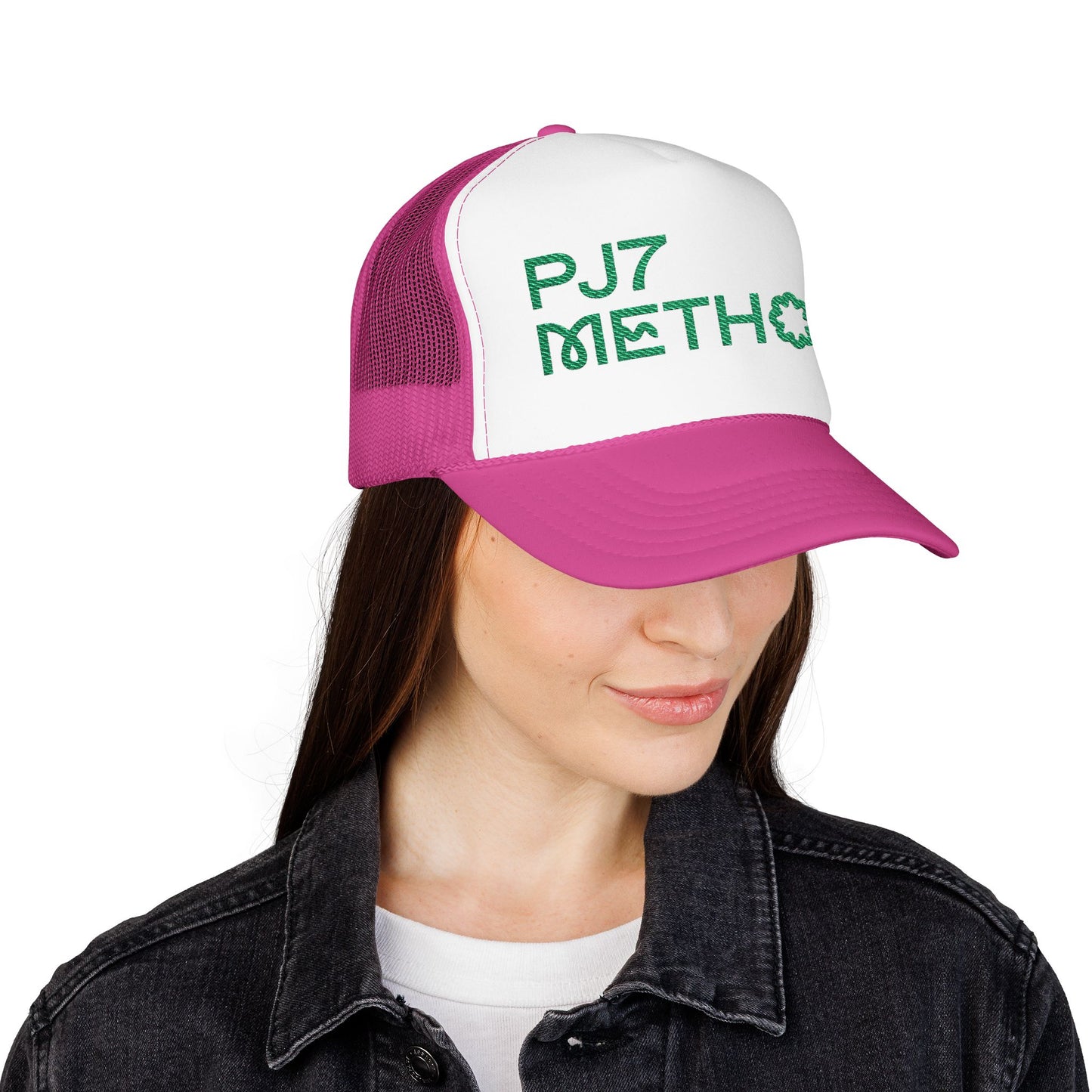 PJ7 Method Logo Embroidered Trucker Hat