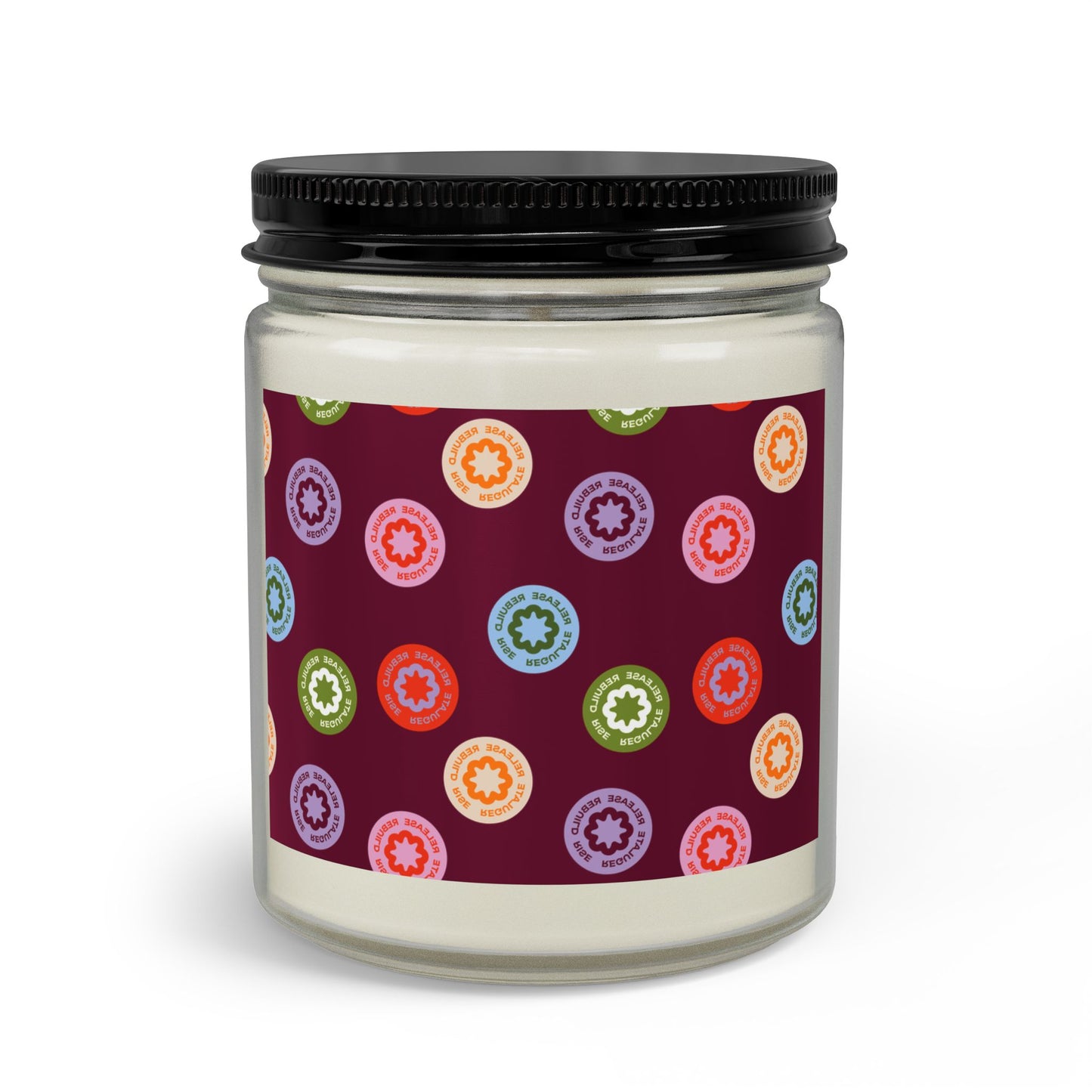 Scented Candle Jar Set with Matches & Wick Trimmer — Berry Multi