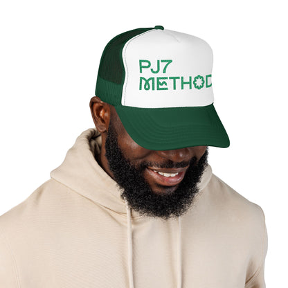 PJ7 Method Logo Embroidered Trucker Hat