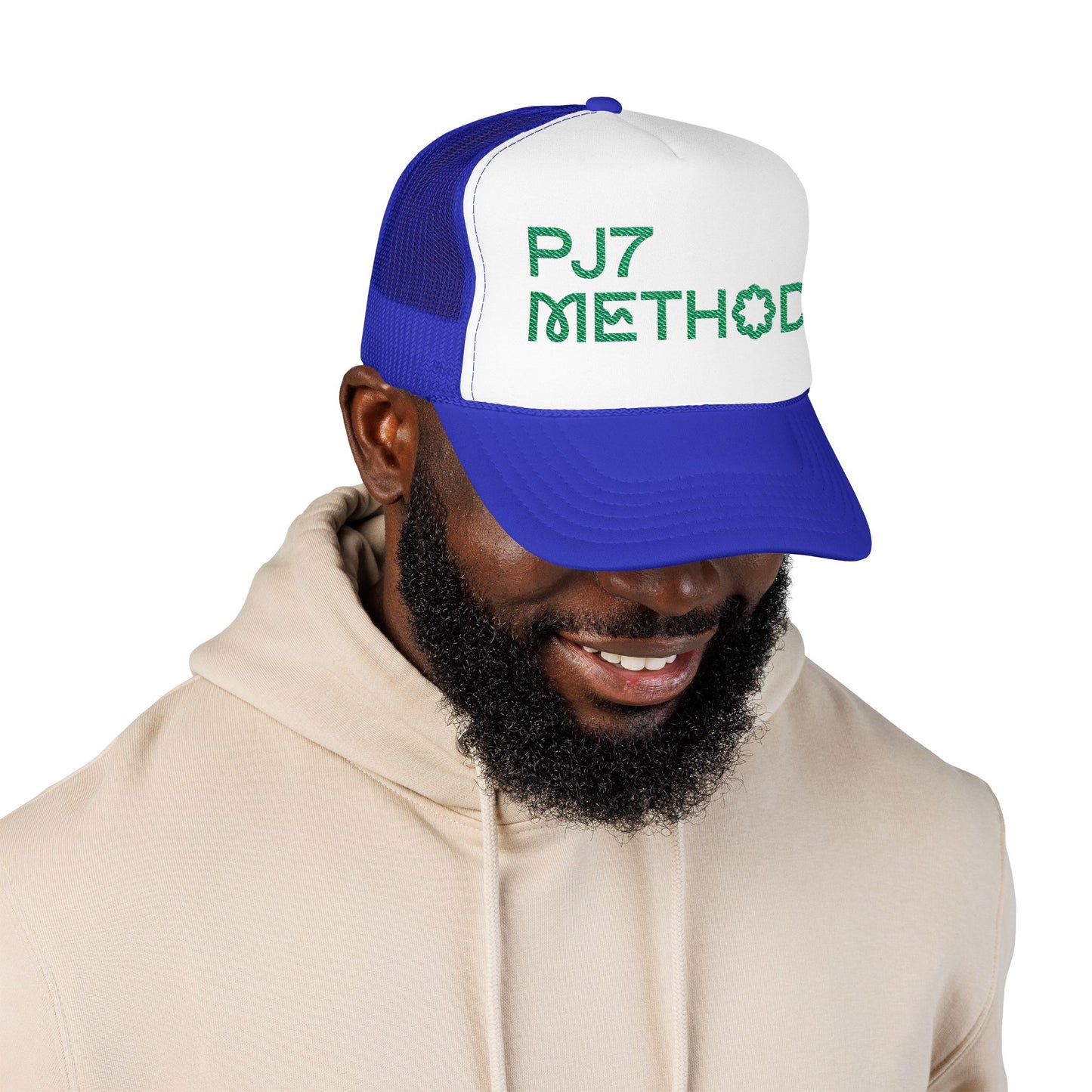 PJ7 Method Logo Embroidered Trucker Hat