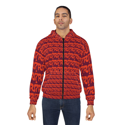 Berry Sunrise Zip Hoodie