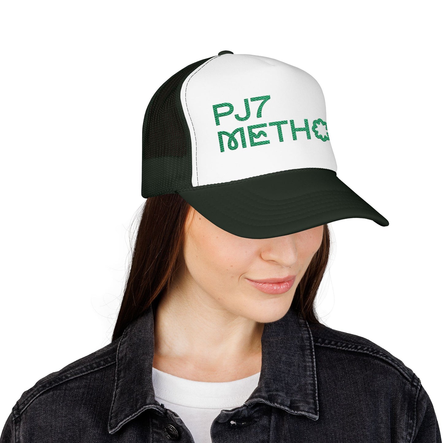 PJ7 Method Logo Embroidered Trucker Hat