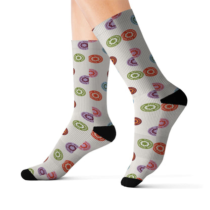 Multi PJ7 Dot #2 Socks