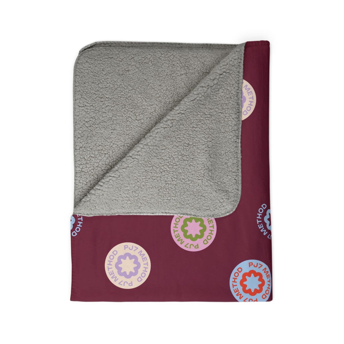 PJ7 Method Sherpa Blanket — Berry Multi