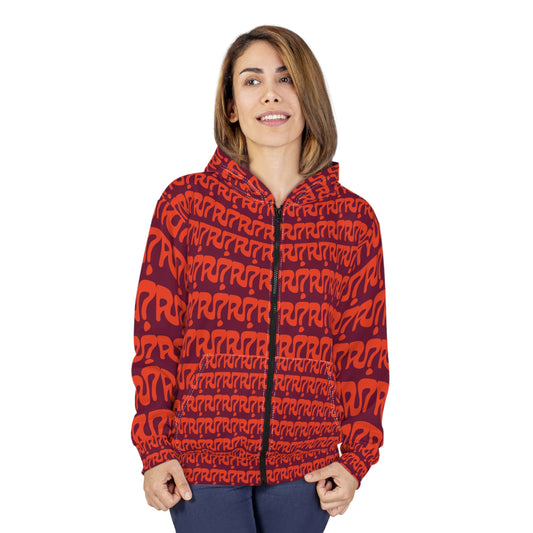 Berry Sunrise Zip Hoodie