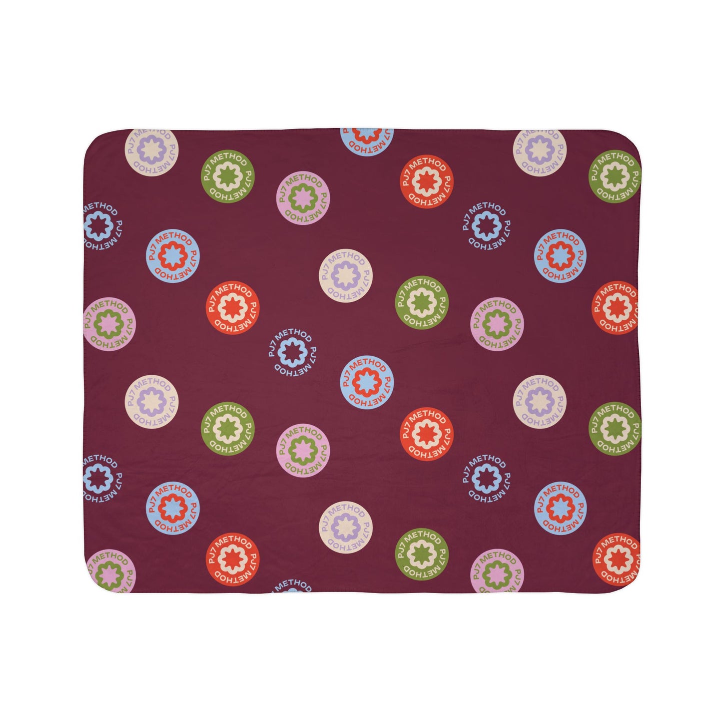 PJ7 Method Sherpa Blanket — Berry Multi