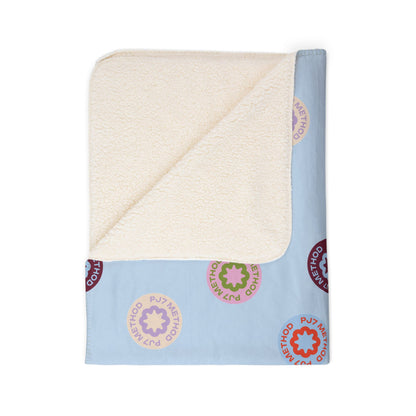 PJ7 Method Sherpa Blanket — Sky Multi