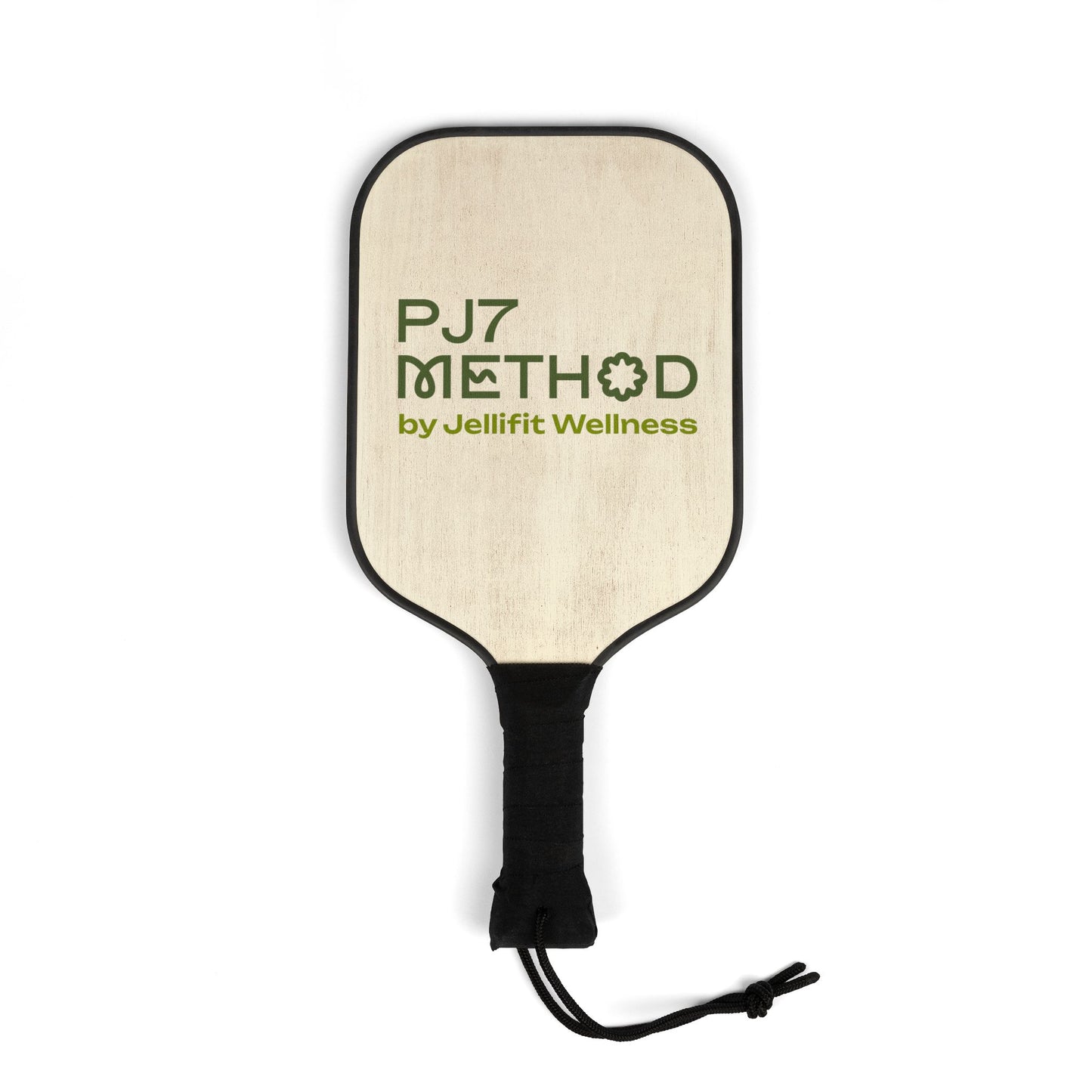 Pickleball Paddles Set — PJ7 Method Logo in Green