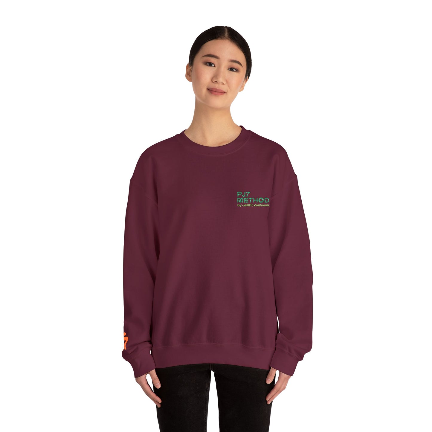 PJ7 Method Embroidered Crewneck Sweatshirt