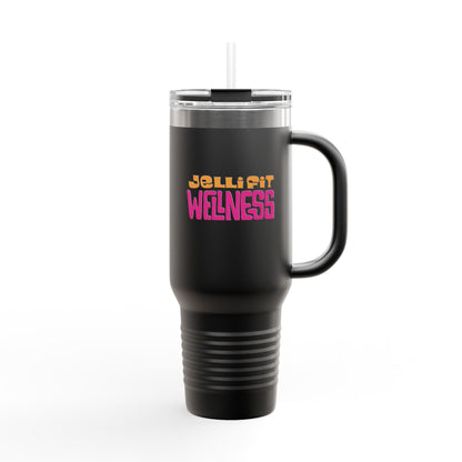 Insulated Travel Mug, 40oz - JelliFit Wellness Hydration Goal Crusher