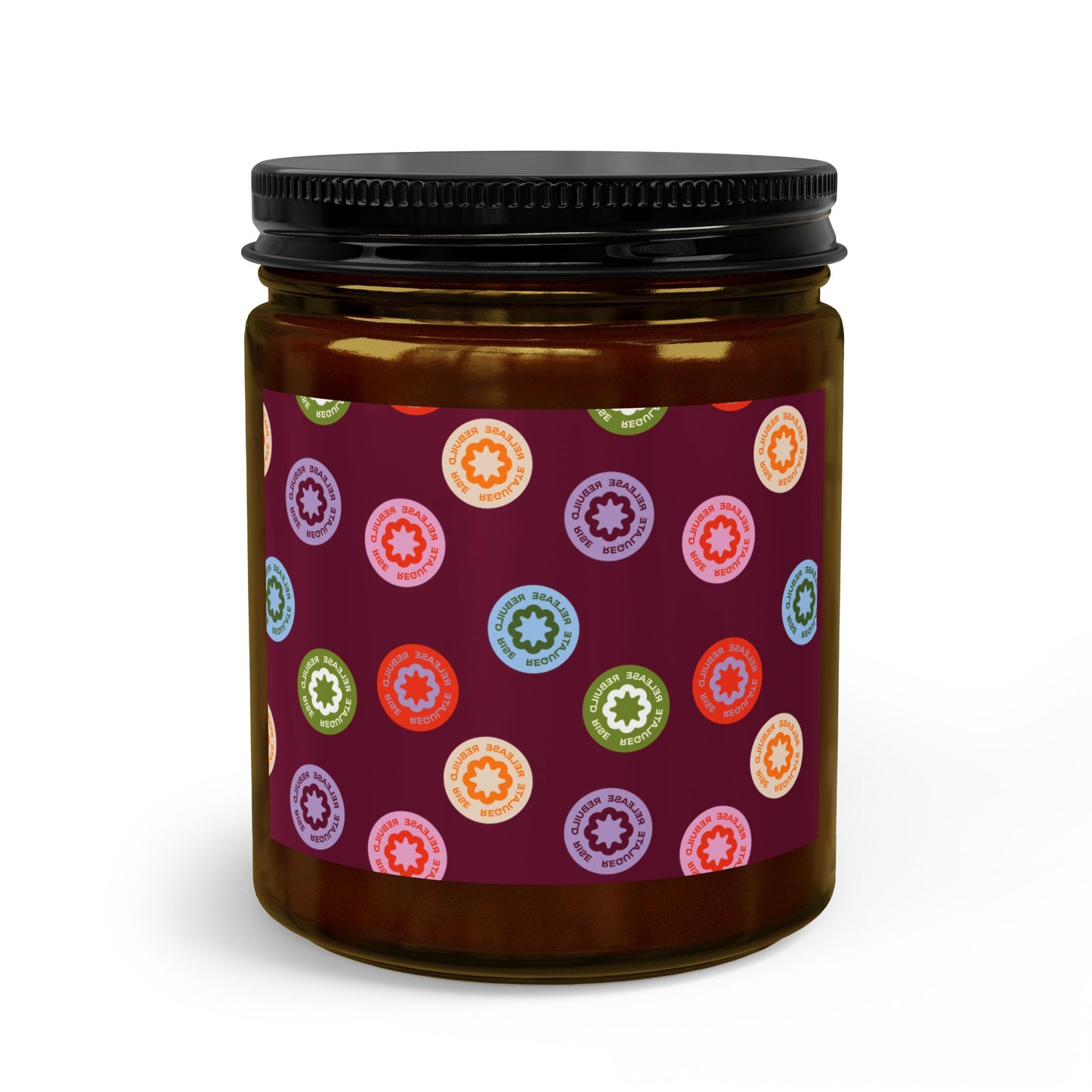 Scented Candle Jar Set with Matches & Wick Trimmer — Berry Multi