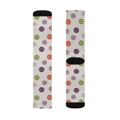 Multi PJ7 Dot Socks