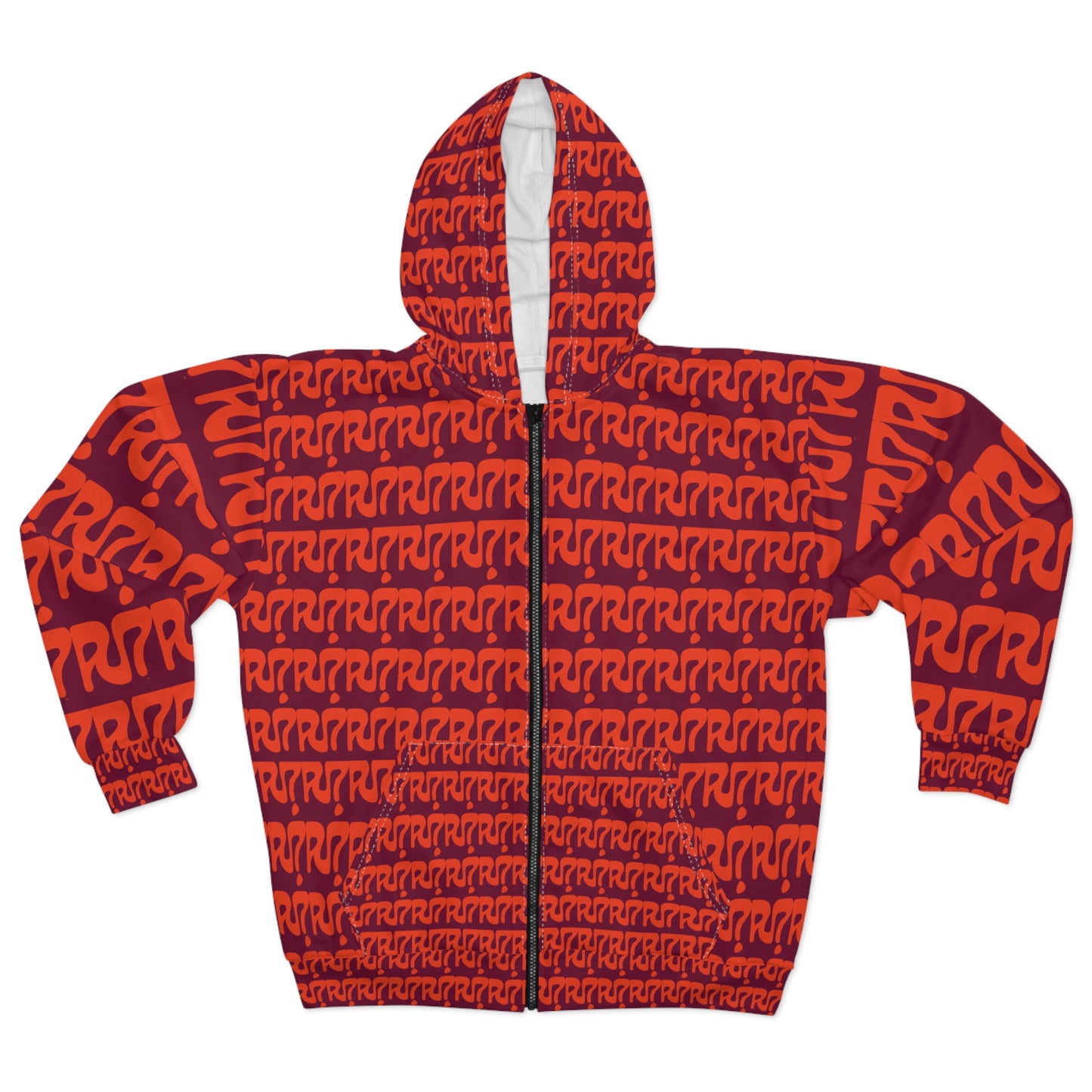 Berry Sunrise Zip Hoodie