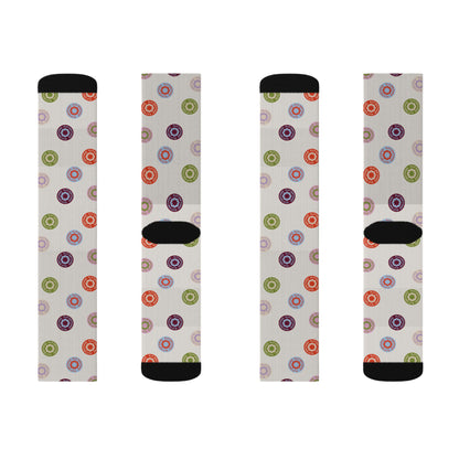 Multi PJ7 Dot Socks
