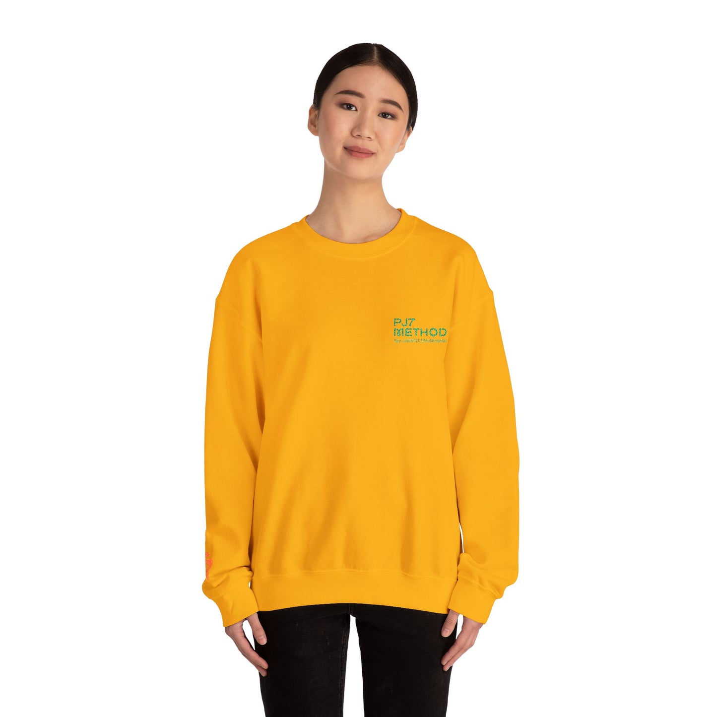 PJ7 Method Embroidered Crewneck Sweatshirt