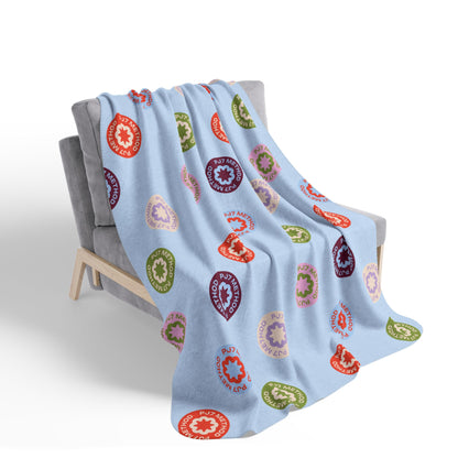 PJ7 Method Sherpa Blanket — Sky Multi