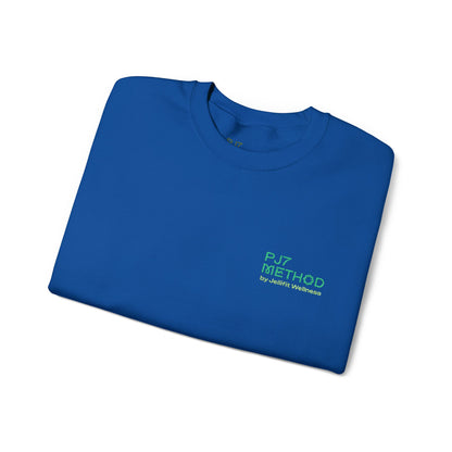 PJ7 Method Embroidered Crewneck Sweatshirt