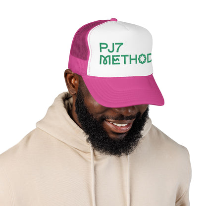 PJ7 Method Logo Embroidered Trucker Hat