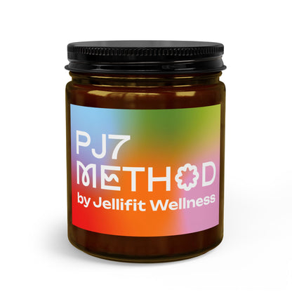 Scented Candle Jar Set with Matches & Wick Trimmer — Gradient Logo