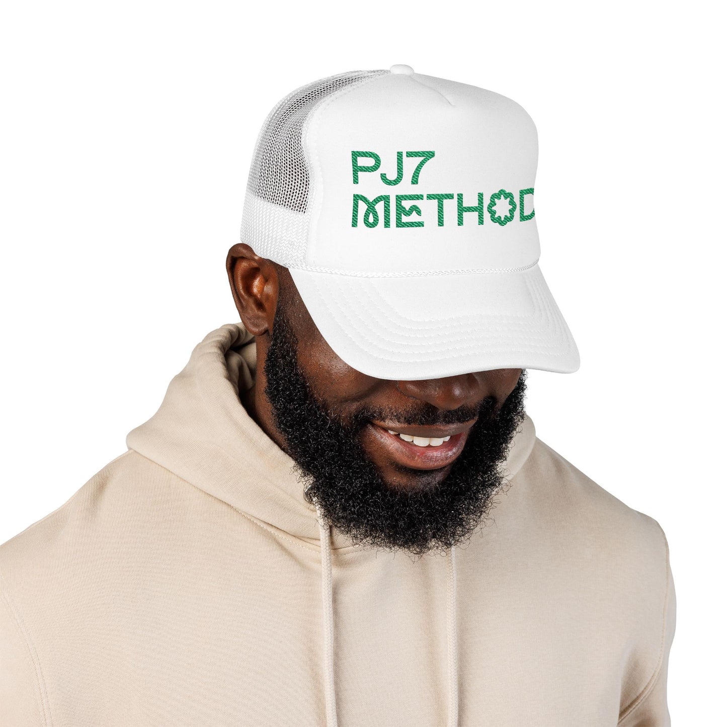 PJ7 Method Logo Embroidered Trucker Hat
