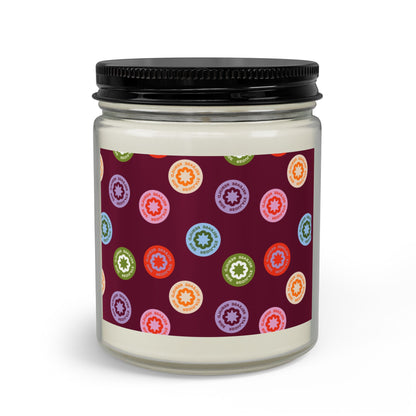 Scented Candle Jar Set with Matches & Wick Trimmer — Berry Multi
