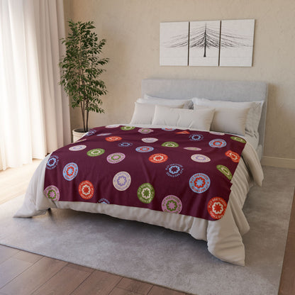 PJ7 Method Sherpa Blanket — Berry Multi