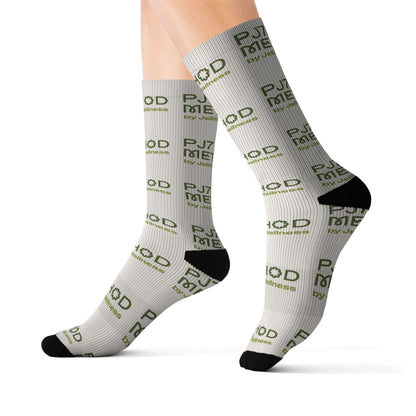 Green PJ7 Method Socks